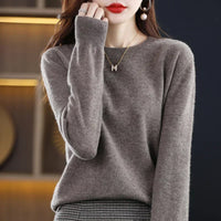 Pull en Cachemire 100% Pure Laine - Élégance et Confort pour l’Hiver