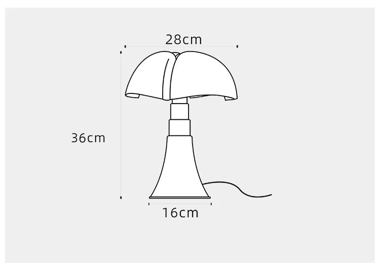 Lampe de Chevet Design Moderne Dimmable