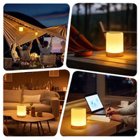 Lampe de chevet tactile - Ambiance-Touch™