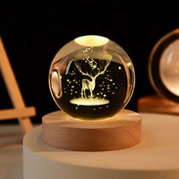 Lampe de chevet USB Sphère Magique