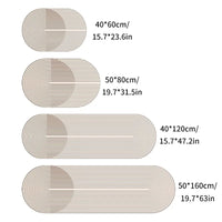 Tapis de Cuisine Chic Arrondi