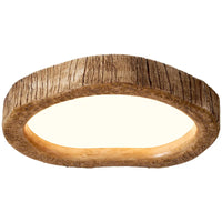 Plafonnier LED BoisNature – Éclairage Chaleureux & Design Naturel