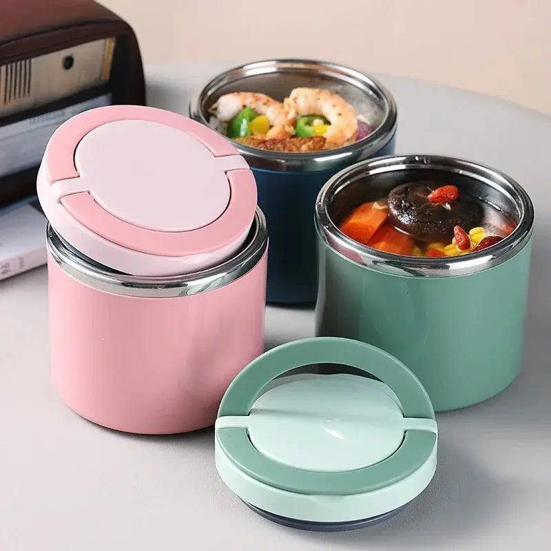 Thermos Alimentaire chaud 12H Vert 1L
