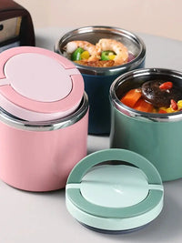 Thermos Alimentaire chaud 12H Vert 1L
