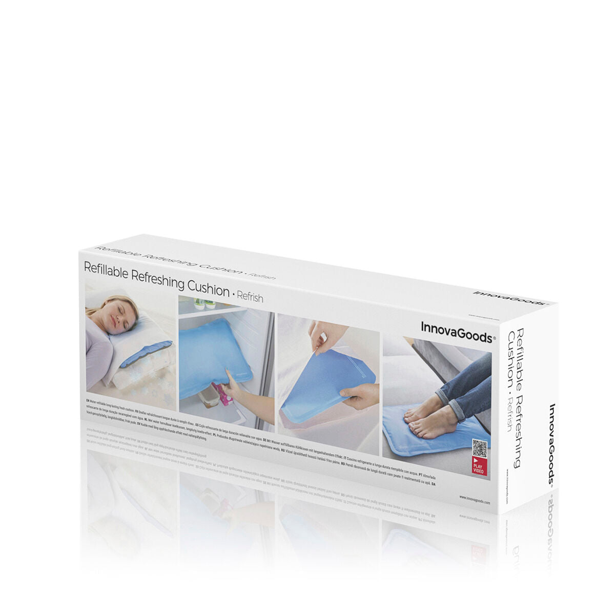 Coussin rafraîchissant ergonomique à eau