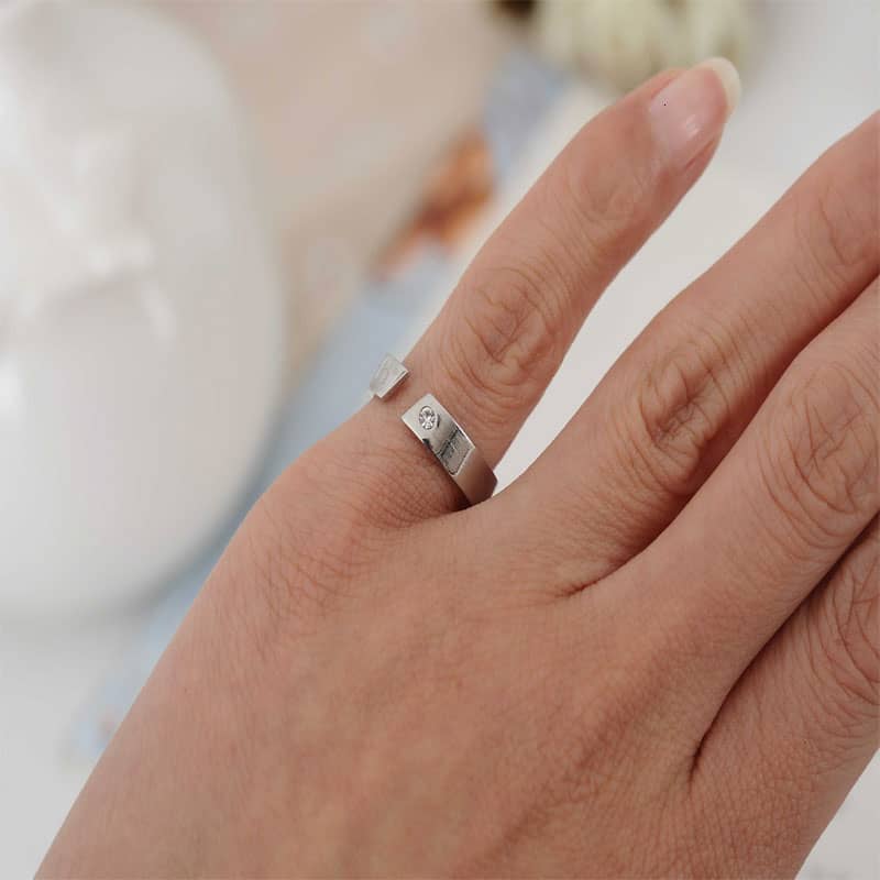 Bague Anti Ronflement en Titane