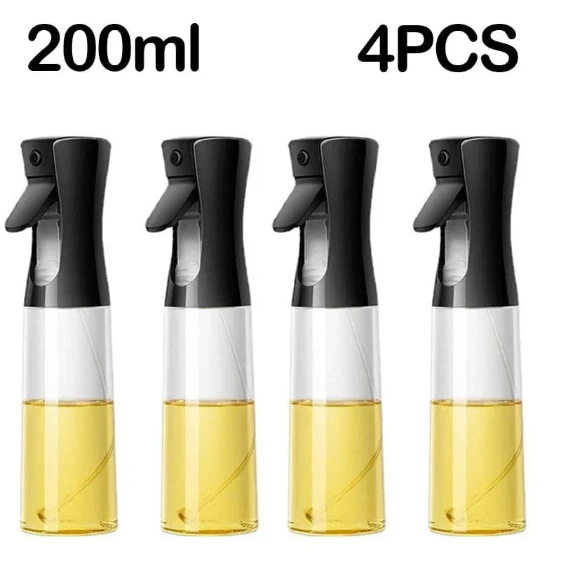 Bouteille spray d'huile d'olive comestible - Cuisine - 200/300/500 ML Black-200ml-4PCS