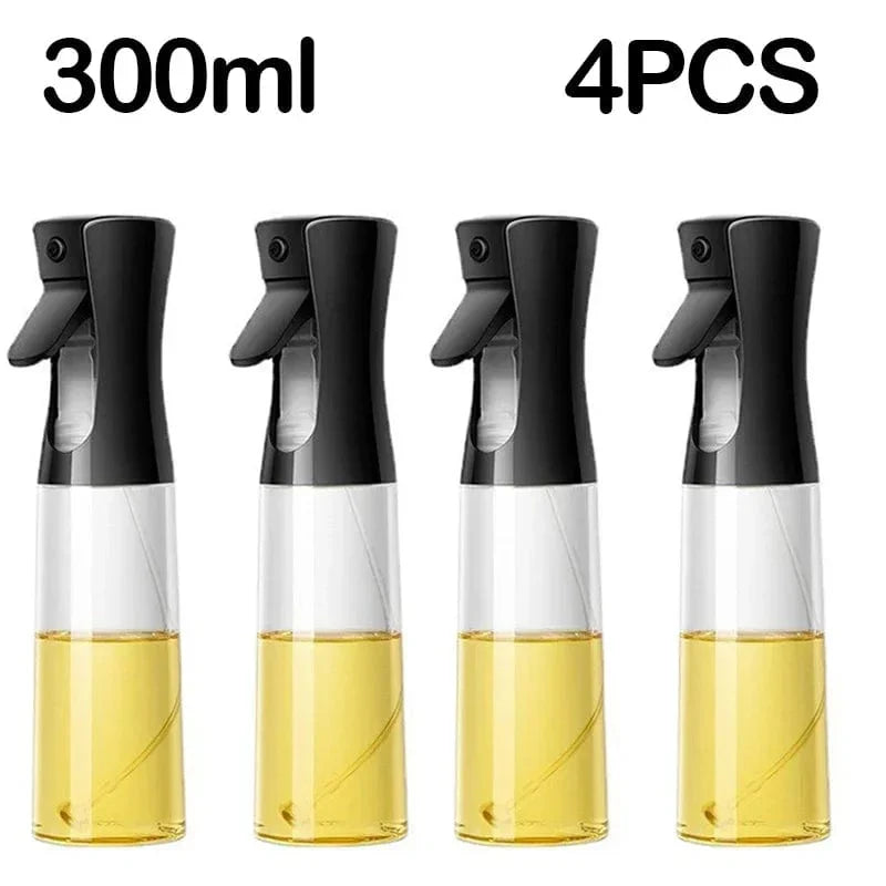 Bouteille spray d'huile d'olive comestible - Cuisine - 200/300/500 ML Black-300ml-4PCS