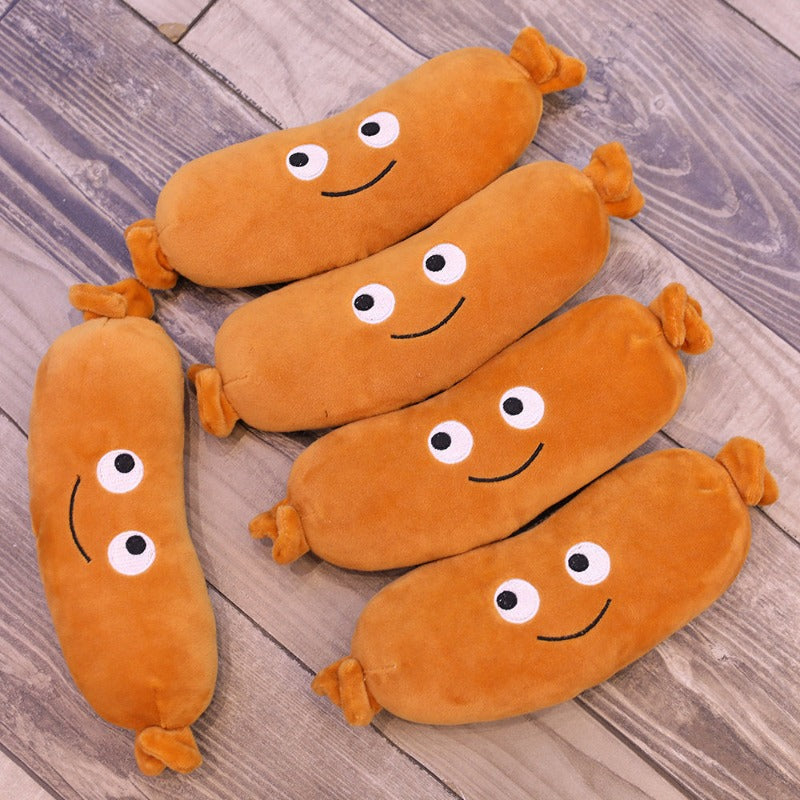Coussin Saucisse Doux et Amusant