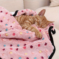 couverture pour chats douillette - Happy minet