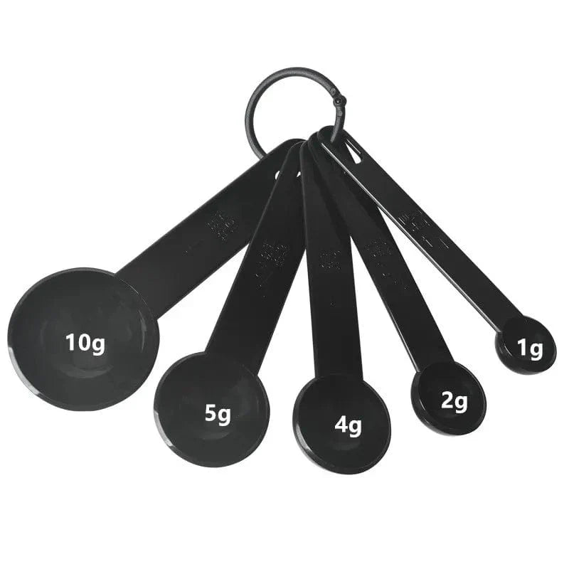 Cuillères doseuses de 1g à 200g 5 petites (de 1g à 10g)