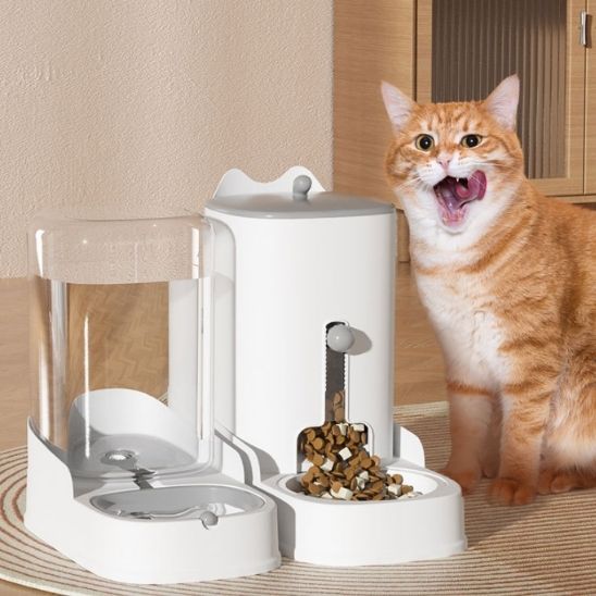 distributeur de croquettes pour chat | DISTRI MIAM - Happy minet