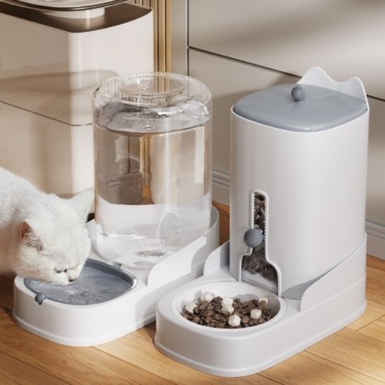 distributeur de croquettes pour chat | DISTRI MIAM - Happy minet