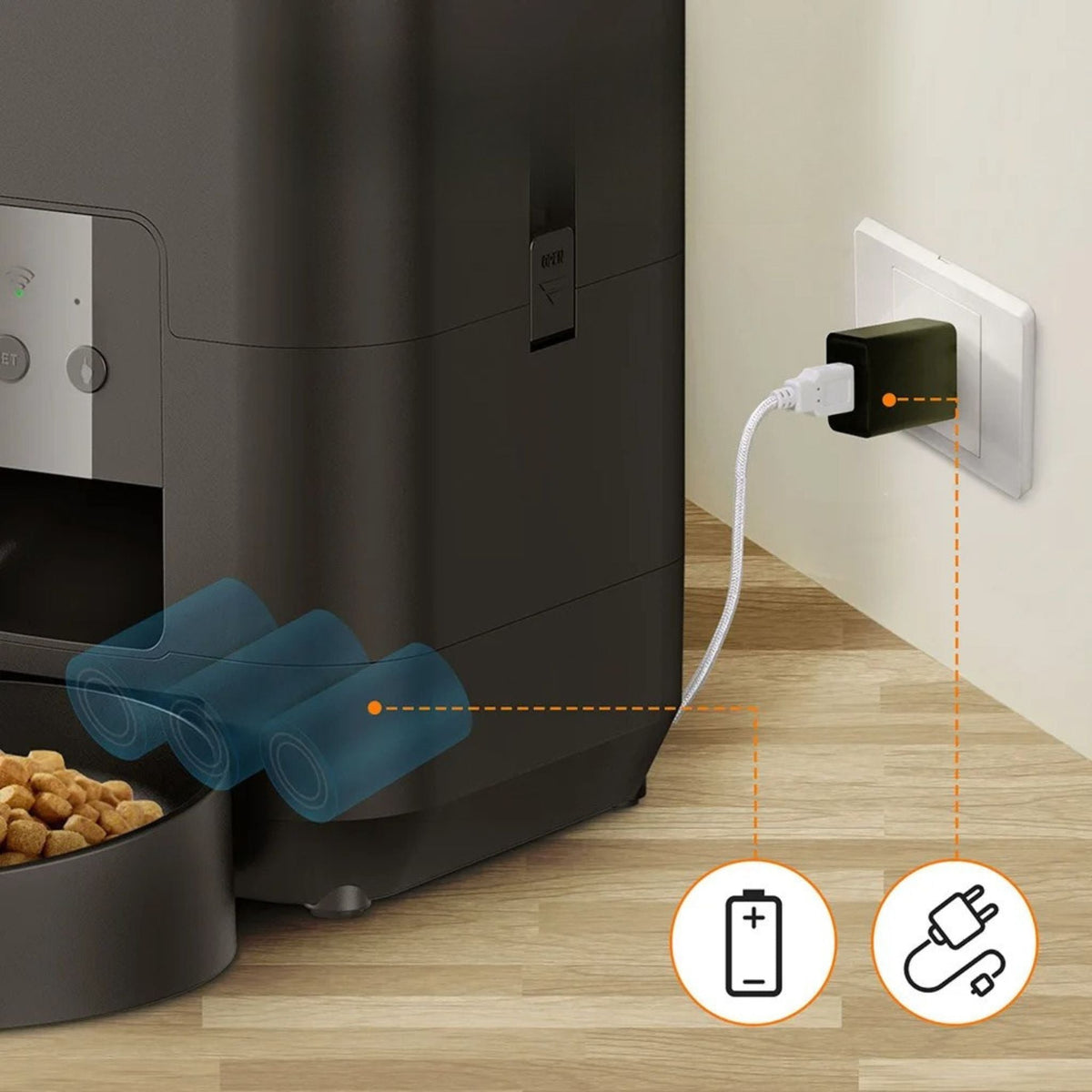 distributeur de croquettes pour chat | Gourmet Bot