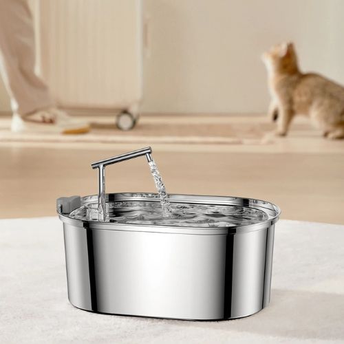 fontaine à eau pour chat | INOX FONTAINE