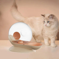 gamelle-chat-eau-escargot-rose