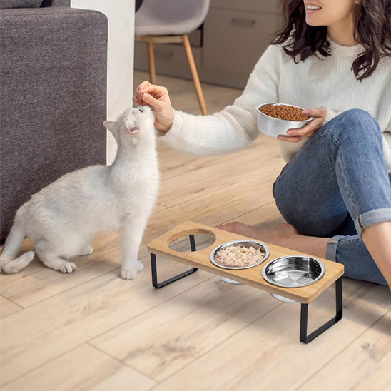 gamelle chat surélevée | Repas en Hauteur