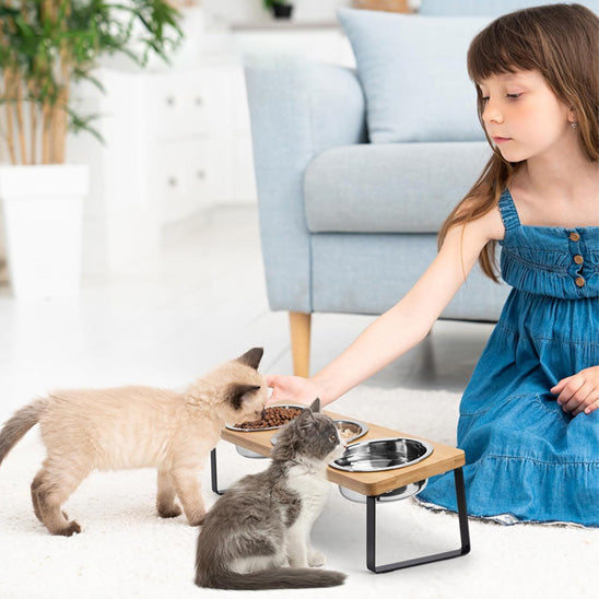 gamelle chat surélevée | Repas en Hauteur
