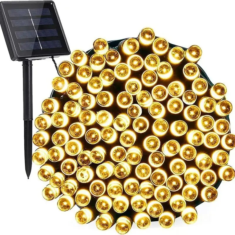 Guirlande Extérieur Solaire avec Allumage Automatique
