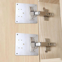 Fix'Armoire – Kit de Réparation de Charnières en Acier Inoxydable ( 4 pcs )