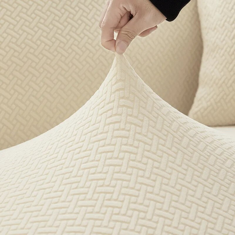 Housse Canapé 3 Places Extensible et Etanche en Polyester