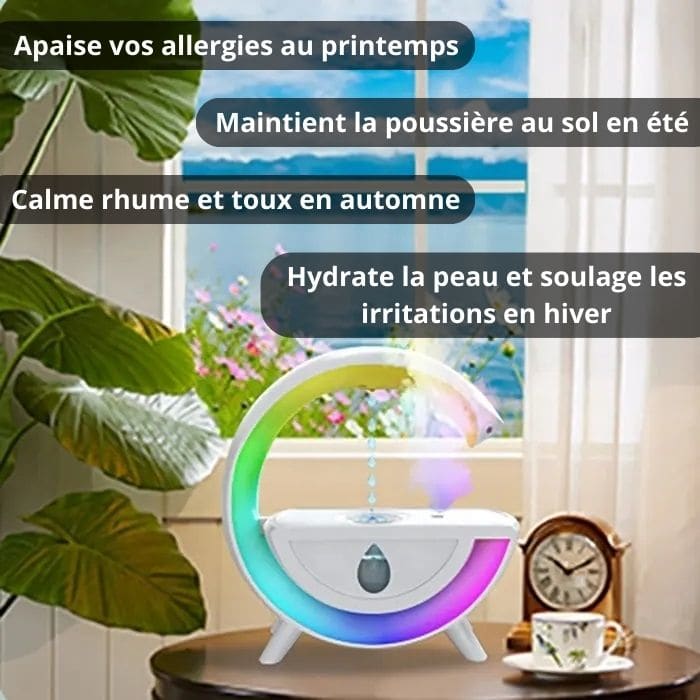 Humidificateur d'air anti gravité 2en1 - OGOYA
