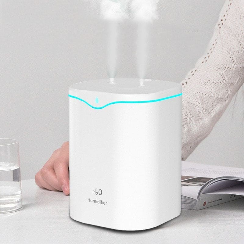 Humidificateur d'air silencieux 2L double brumisation - SARO
