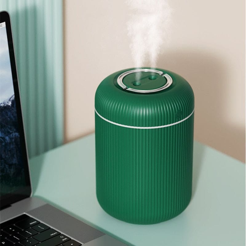 Humidificateur d'air XXL ultrasonique double buse - LANOR