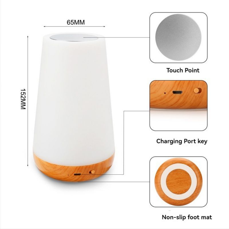 Lampe de chevet tactile - GlowTouch™