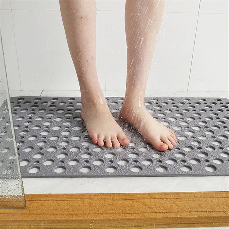 DoucheZen -Tapis de Douche Antidérapant et Antibactérien
