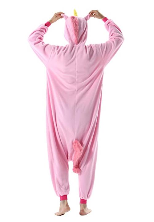 Combinaison Pyjama Homme Licorne Rose