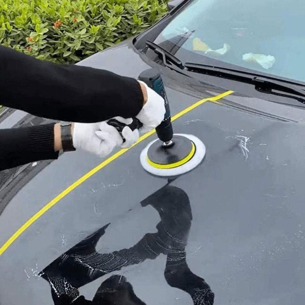 KIT POLISSAGE VOITURE | Polish Pad™, Kit 5 pièces Ø15cm