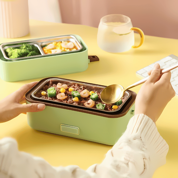 Lunch Box Chauffante Verte