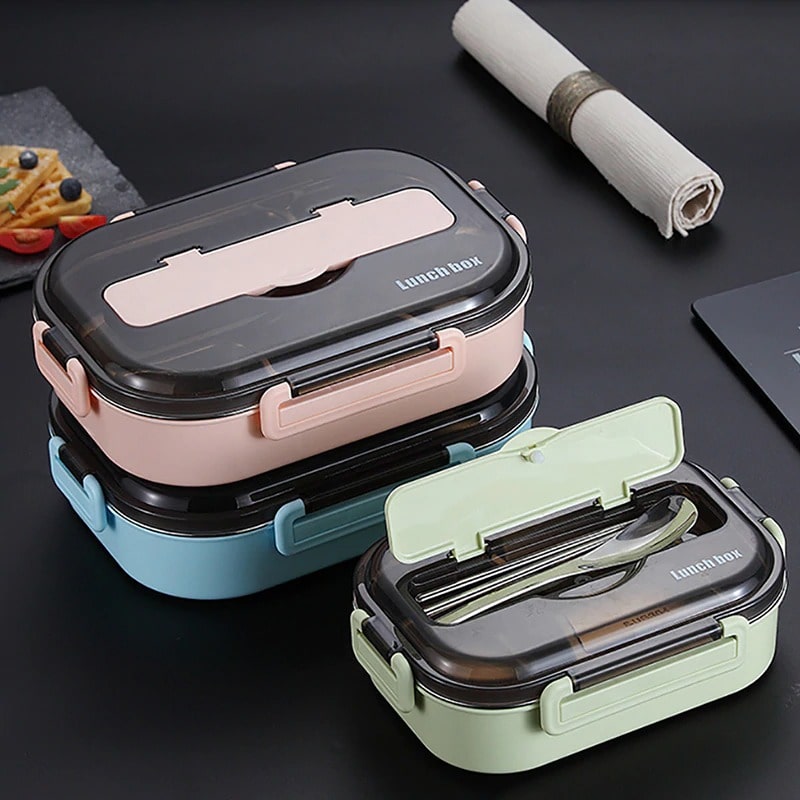Lunch Box Inox Rose