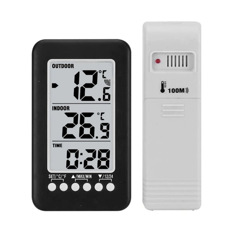 Thermomètre intérieur extérieur sans fil