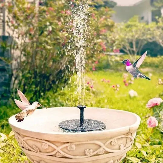 Mini Fontaine Solaire | Abreuvoirs d'oiseaux en fontaine
