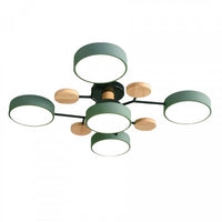 Lampe de plafond LED Nordic Branched Disc - Élégance et chaleur dans votre intérieur