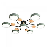 Lampe de plafond LED Nordic Branched Disc - Élégance et chaleur dans votre intérieur