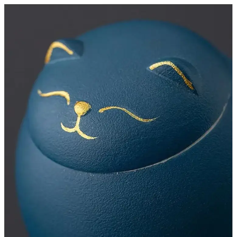 Petite Boite à Thé "Chat Protecteur"