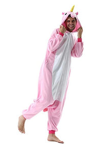 Combinaison Pyjama Homme Licorne Rose