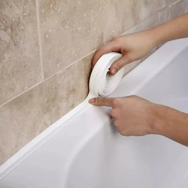 Ruban d'étanchéité adhésif pour salle de bain et cuisine