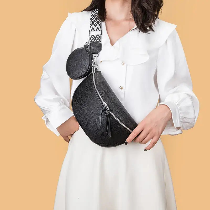 Sac Banane Cuir Femme