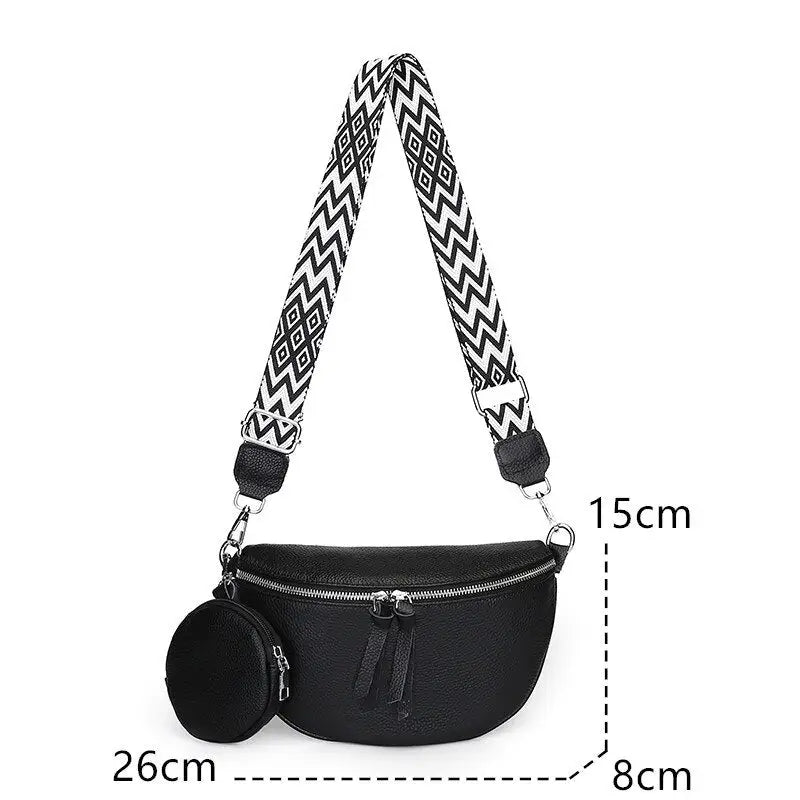 Sac Banane Cuir Femme