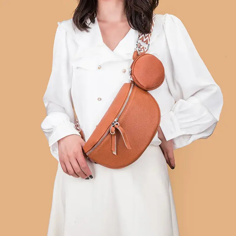 Sac Banane Cuir Femme