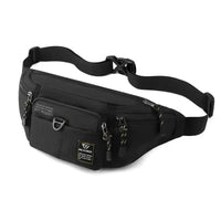 Sac Banane Homme Voyage Noir