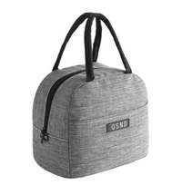 Sac Isotherme Repas Lunch Box Gris