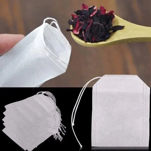 Sachet de Thé en tissu écologique (SET de 50 pièces)