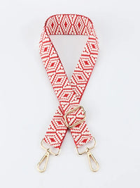Sangle de Sac Bandoulière Ajustable Rouge