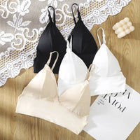 Soutien-gorge dos nu invisible ajustable